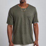 Comfort Knit T-shirt // Khaki (S)