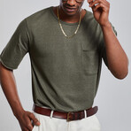 Comfort Knit T-shirt // Khaki (S)