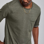 Comfort Knit T-shirt // Khaki (S)