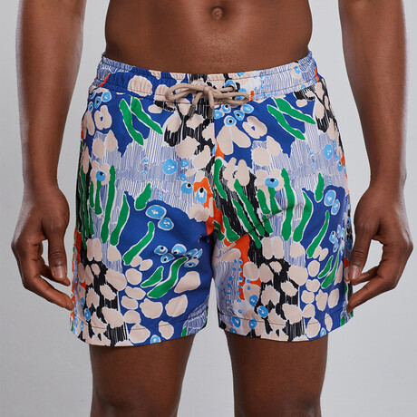 Smash Swim Trunks // Multicolor (XS)