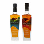 Pure Scot // Signature and Virgin Oak Scotch Set // 2 Bottles // 750 ml Each