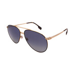 Burberry // Men's BE3108-10174L Aviator Sunglasses // Matte Black + Gold