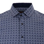 Sagan Button Up Shirt // Blue (L)