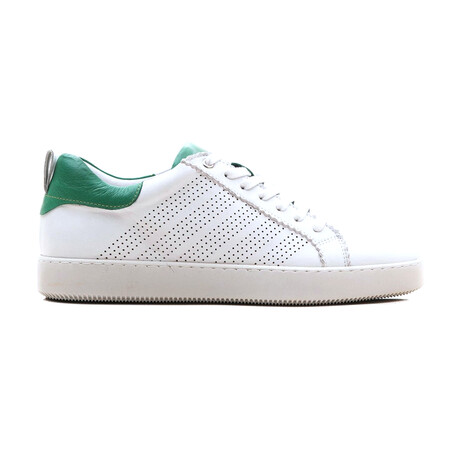 Topo Sneaker // White + Pine (Euro 40)