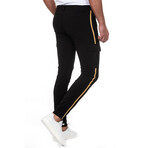 Senago Track Bottom // Black + Yellow (L)