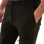 Perugia Track Bottom // Black (2XL)