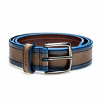 Belt // Gray + Blue (42)