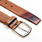 Belt // Red + Brown + Blue (38)