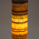Genuine Polished Rainbow Banded Onyx Lamp