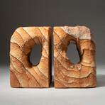 Genuine Natural Sandstone Bookends