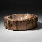 Genuine Natural Petrified Wood Bowl