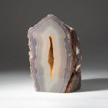 Genuine Banded Agate Geode // V1