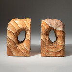 Genuine Natural Sandstone Bookends