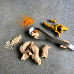 RIVSALTô 100% Pure Turmeric and Ginger Gift Set // 0.4z