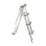 Garage Safety 4-Step Folding Safety Step Stool + Handrail