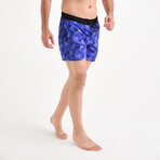 Palm Tree Beach Short // Blue (S)