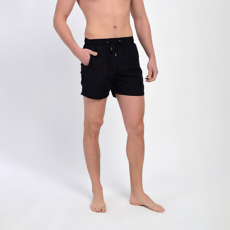 Solid Beach Short // Black (M)