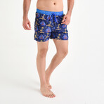 Ship + Anchor Beach Short // Dark Blue (S)