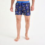 Ship + Anchor Beach Short // Dark Blue (S)