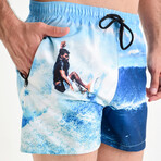 Surfer Beach Short // Blue (S)