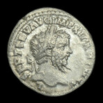 Roman Imperial Silver Denarius // Emperor Septimius Severus. II Century A.D.