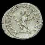 Roman Imperial Silver Denarius // Emperor Caracalla. III Century A.D. V1