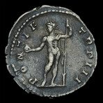 Roman Imperial Silver Denarius // Emperor Caracalla. III Century A.D. V2