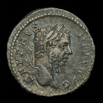 Roman Imperial Silver Denarius // Emperor Septimius Severus. III Century A.D.