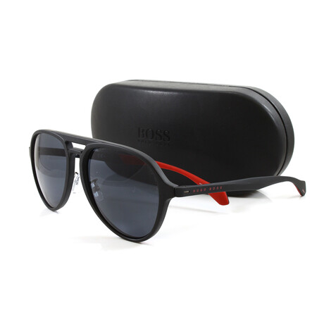 Hugo Boss // Men's 1099-F-S-OO3 Sunglasses // Matte Black