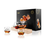 Hammer // Whiskey Decanter + 2 Whiskey Glasses + Tray