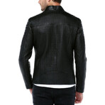 Eugenio Leather Jacket // Black (S)