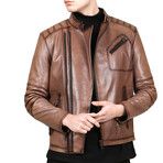 Vito Leather Jacket // Mink (4XL)