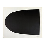 Ellsworth Kelly // Black Curve from Portfolio 9 // 1967
