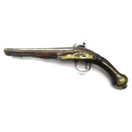 Excellent 18th Century Italian Flintlock Pistol // "Pirate Gun"