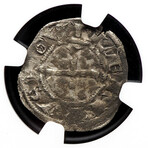 Cross, Star of David & Islamic Crescent on One Medieval Coin!