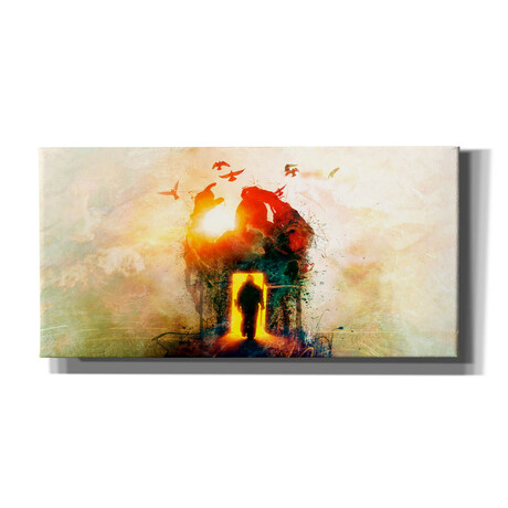 The Gatekeeper // Mario Sanchez Nevado (24"W x 12"H x 0.75"D)