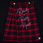 Rowdy Roddy Piper // Autographed Kilt