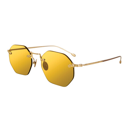 Men's V526GOL49 Sunglasses // Gold