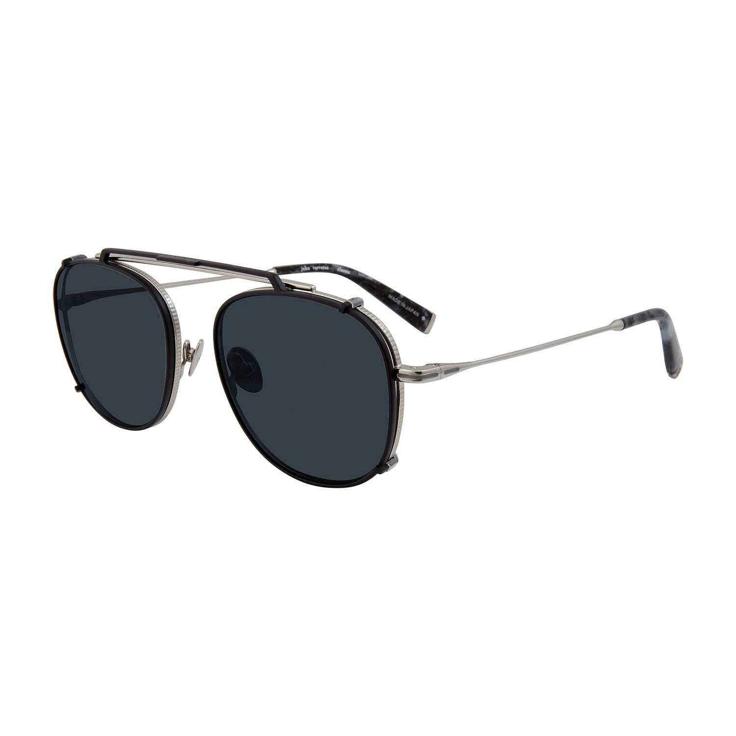 Men's V176SIL52 Sunglasses // Silver - John Varvatos Star - Touch of Modern