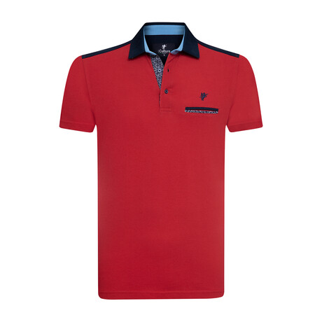 Dante Polo T-shirt // Red (S)