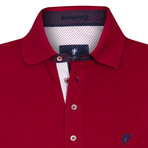 Romeo Polo T-shirt // Bordeaux (L)