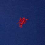 Verona Polo T-shirt // Navy Blue (M)