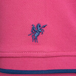 Quinn Polo T-shirt // Pink (S)