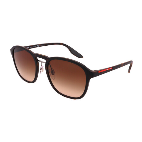 Unisex Square PS02SS-U616S1 Sunglasses // Dark Havana