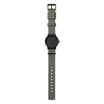 Tube Watch T32 // Black // Gray Nato