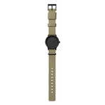 Tube Watch T32 // Black // Sand Nato