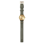 Tube Watch T40 // Brass // Gray Nato