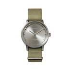 Tube Watch T40 // Steel // Sand Nato