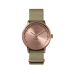 Tube Watch T32 // Rose Gold // Sand Nato