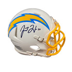 Justin Herbert // Signed Mini Helmet // Los Angeles Chargers